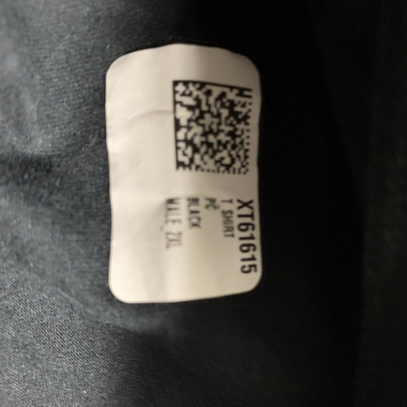 Port & Company T-Shirt Top Black White Graphic MACARISM 100% Cotton Tee 2XL NWOT - Picture 11 of 11